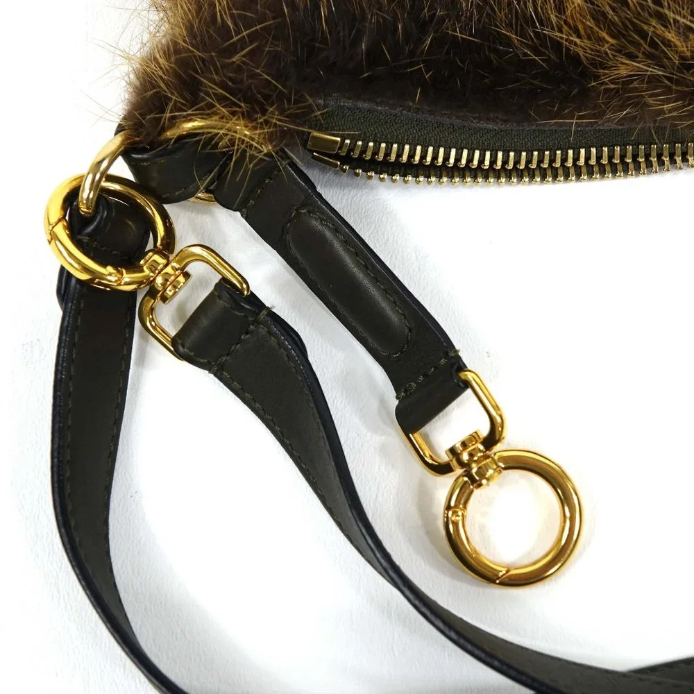 Marni Three-in-One Convertible Fur Backpack